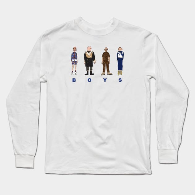 Boys Long Sleeve T-Shirt by AdrianaStore